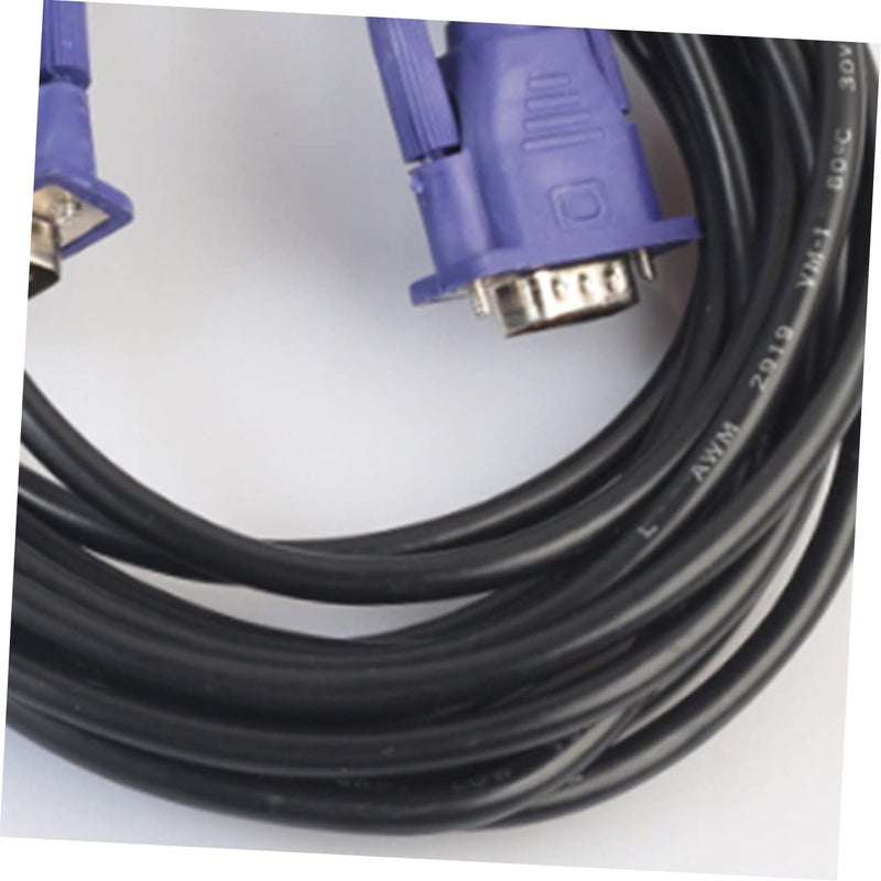 VGA Cable 1.8m Male to Male with Ferrite Cores for Monitor Projector HDTV Display - Image 2
